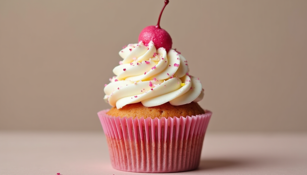 Kremalı Süslü Cupcake Örnekleri