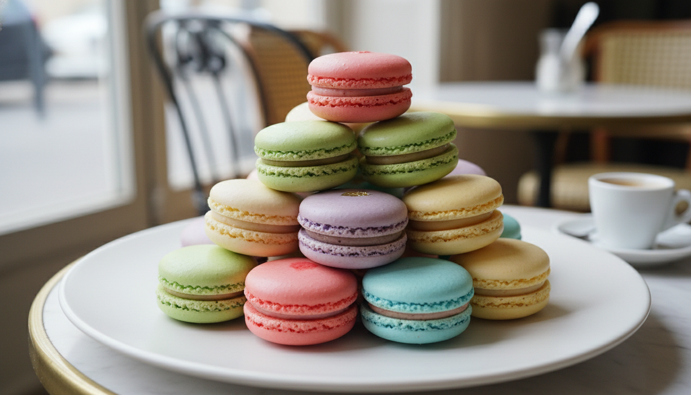 “Fransız Makaronlarının Büyülü Dünyası ✨