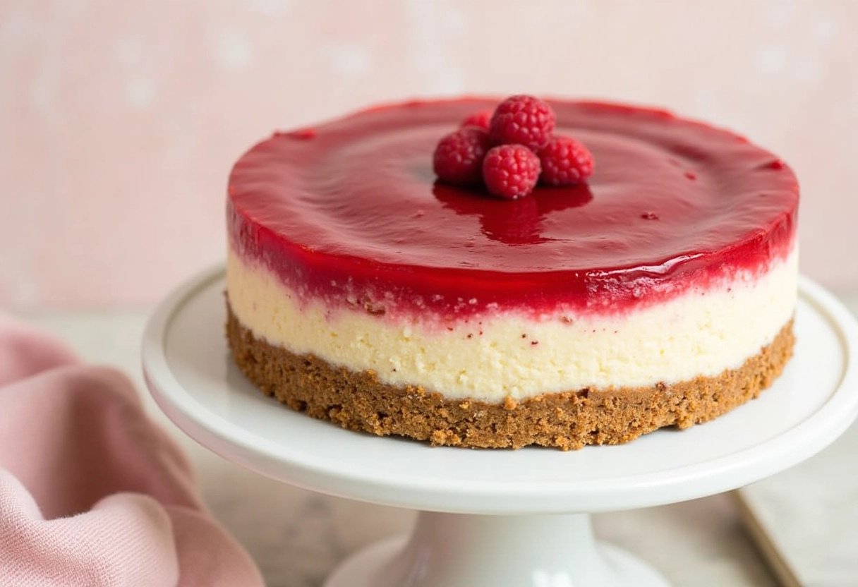 Frambuazlı Cheesecake 🍰